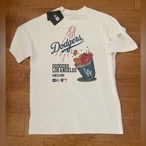 NWT New Era MLB LA Dodgers T shirt baseball top